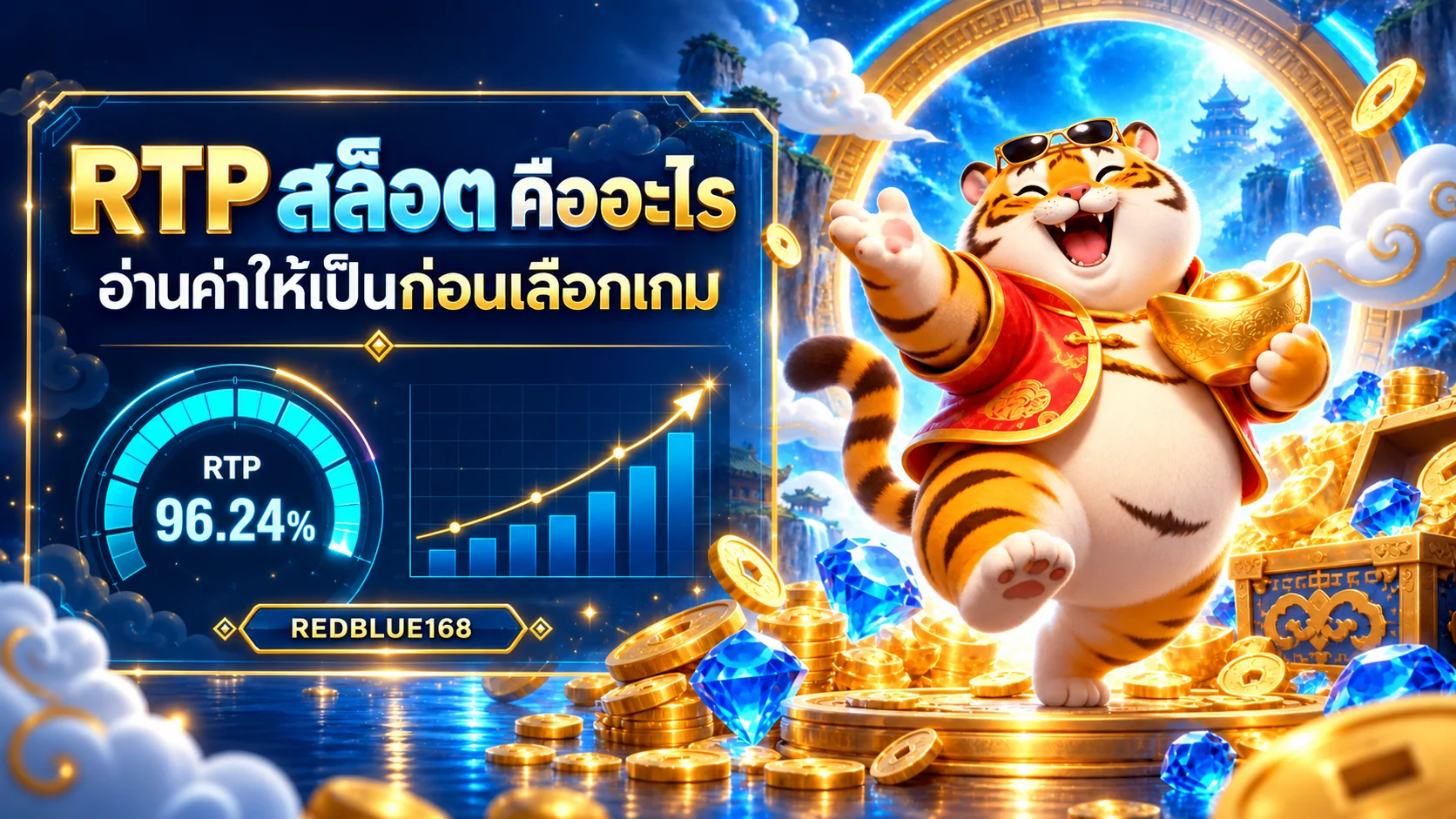 REDBLUE168 | RTP สล็อต คืออะไร อ่านค่าให้เป็น